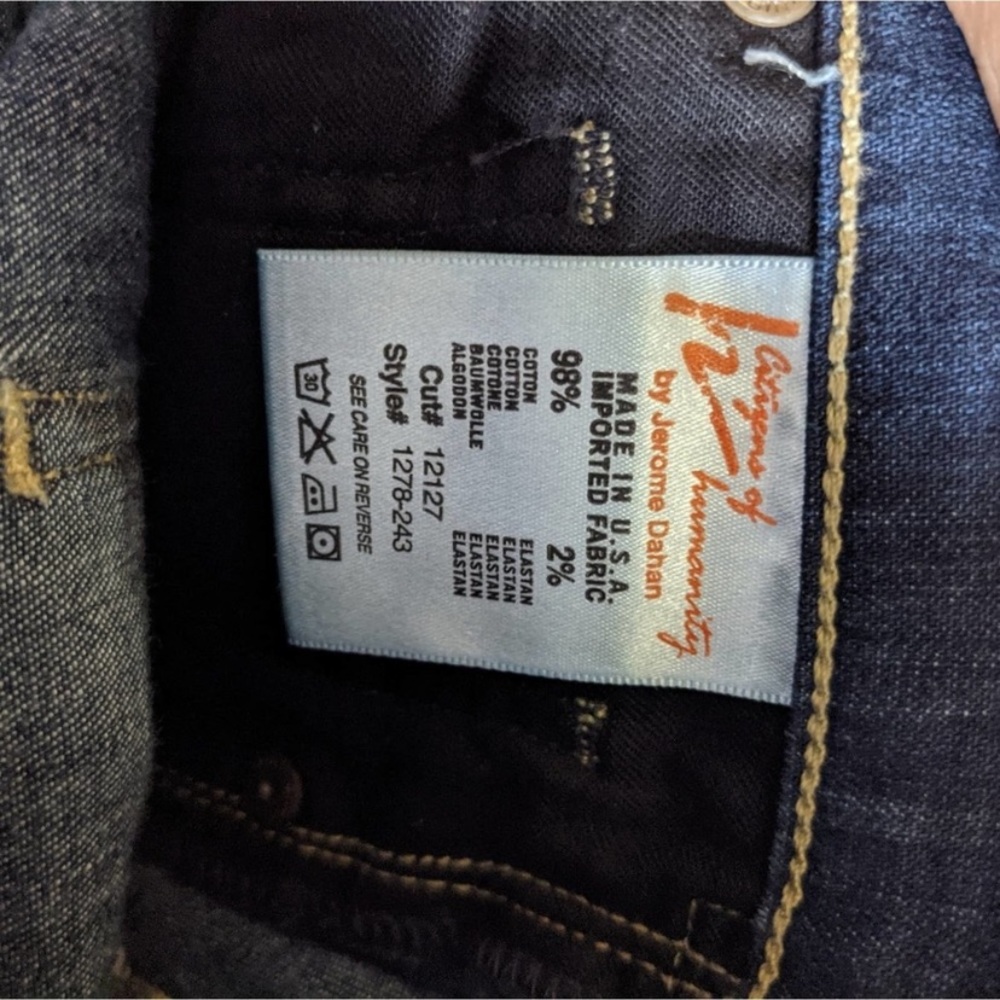 Citizens of Humanity Womens Jeans Ava Straight 25 - Picture 5 of 11